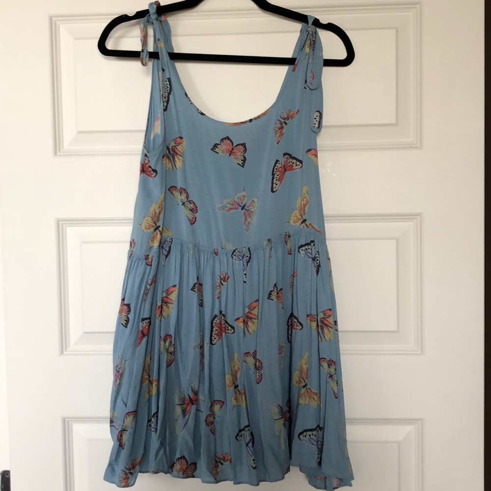 Kimchi Blue Butterfly slip dress